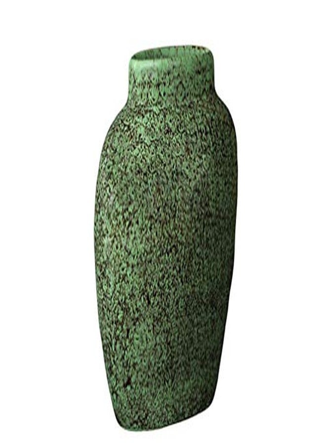 كافيين مزهرية زهور بيضاوية الشكل مصنوعة يدويًا من السيراميك الأخضر من Caffeine (قطعة واحدة) - Image 2